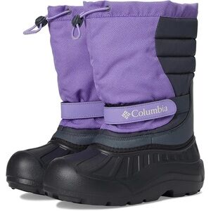 Columbia Purple Kids Snow Boot with Black Interior
